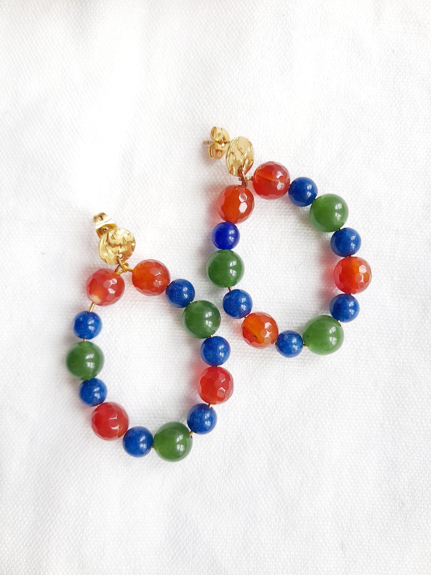 Boucles d'oreilles "Bouquet de coquelicots" de Vincent Van Gogh