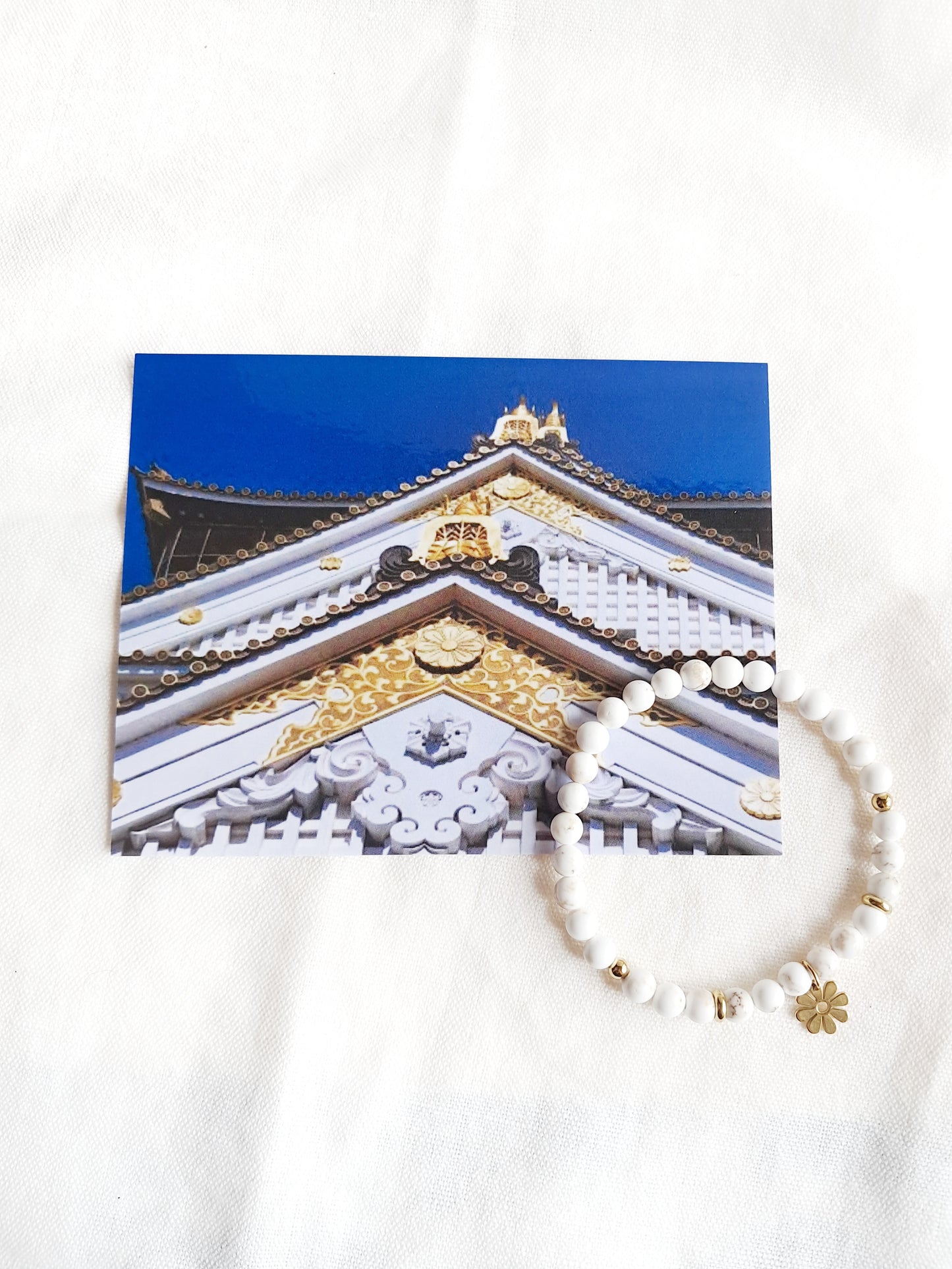 Osaka Castle inspired bracelet