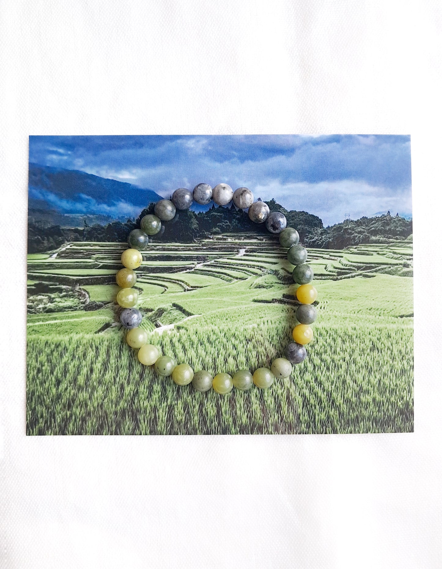 Bracelet "Rice fields of Japan"