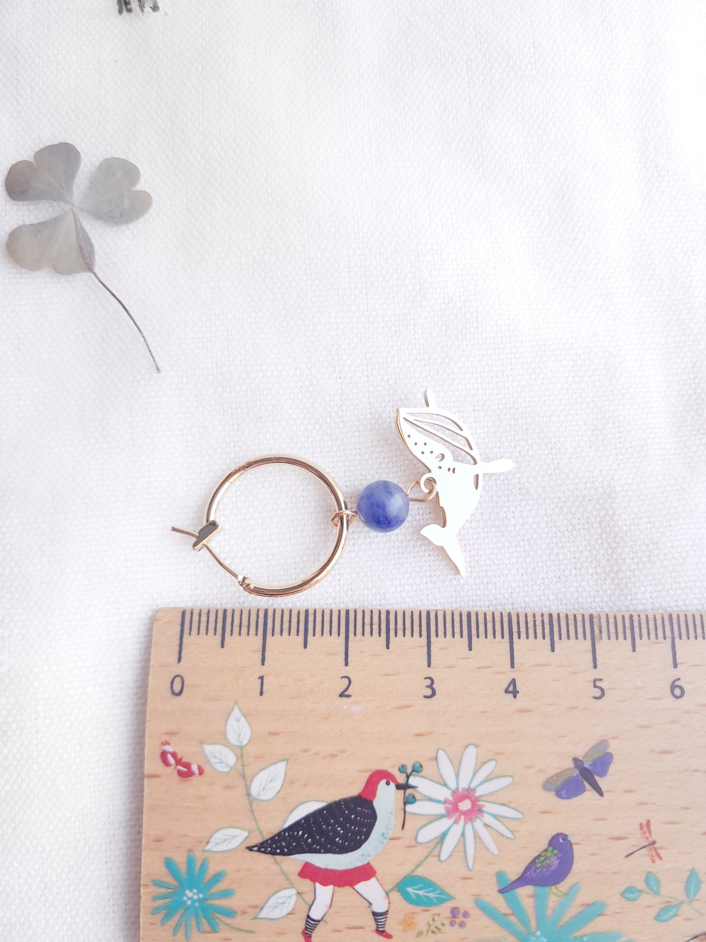 Boucles d'oreilles créoles baleines