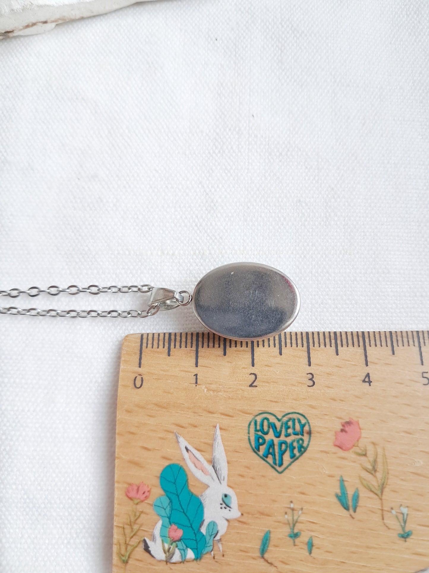 Collier en amazonite et acier inoxydable