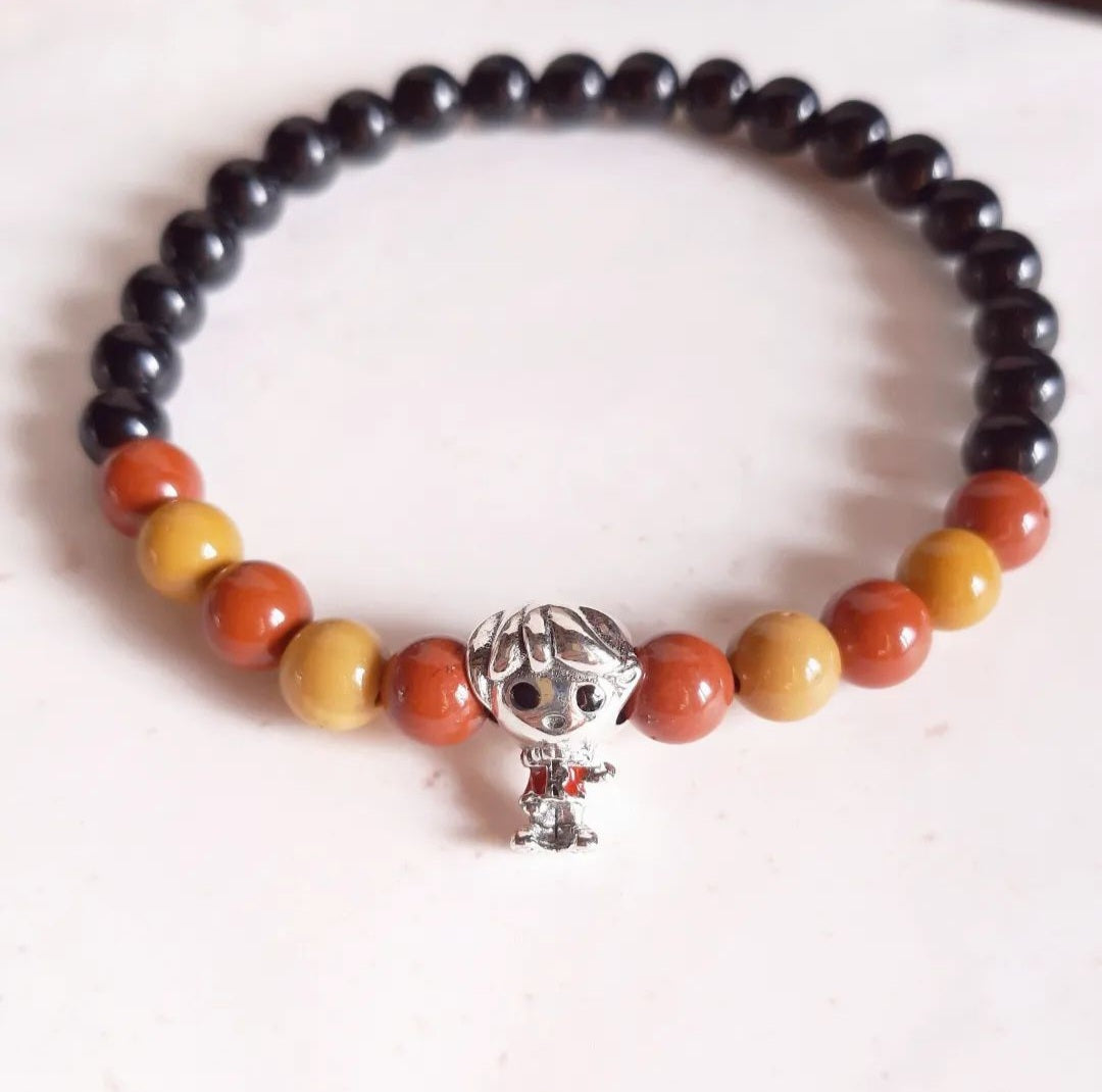 Ron Weasley bracelet with his charm