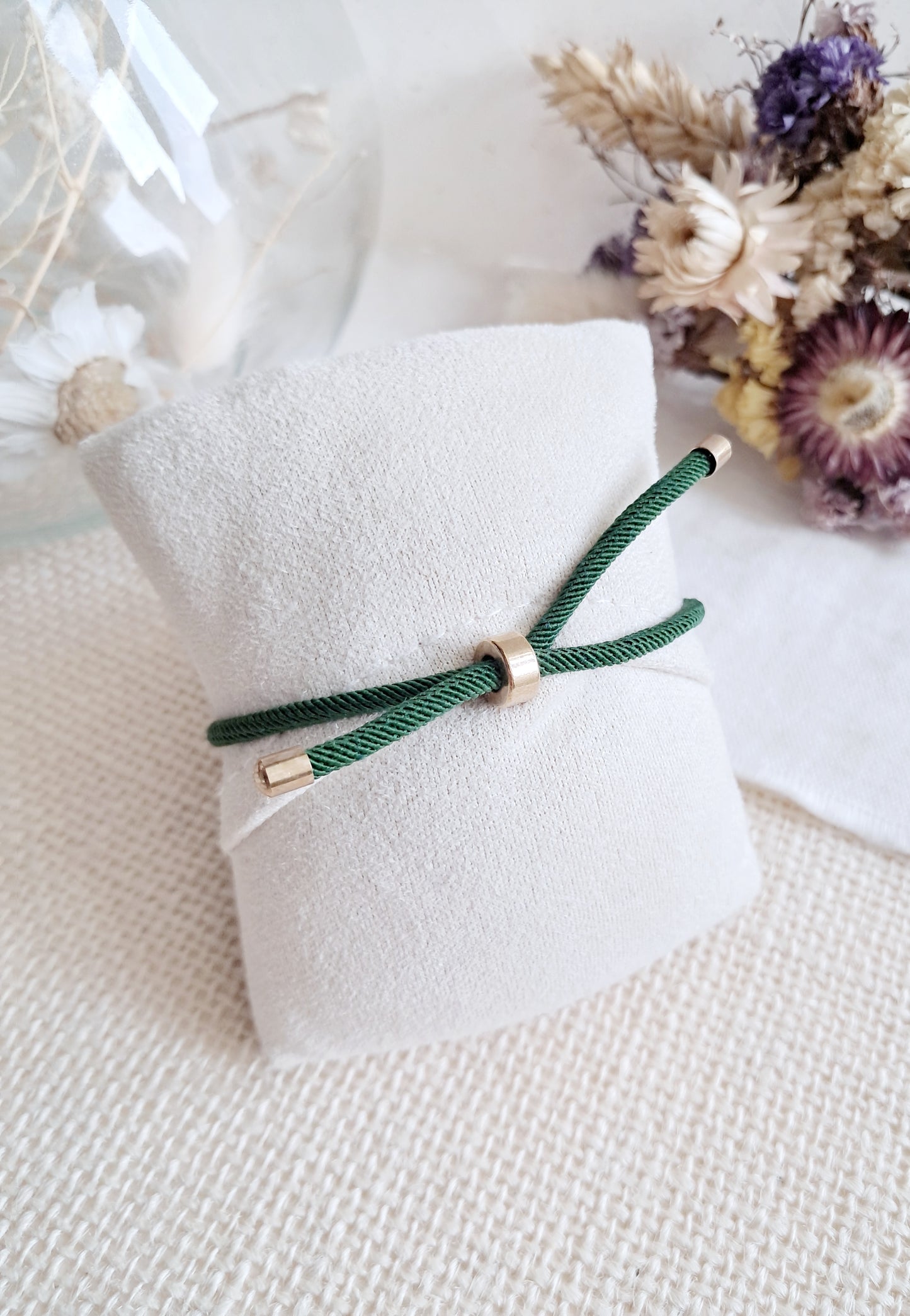 Bracelet ajustable Fuji par temps clair inspiré par Hokusai en laiton