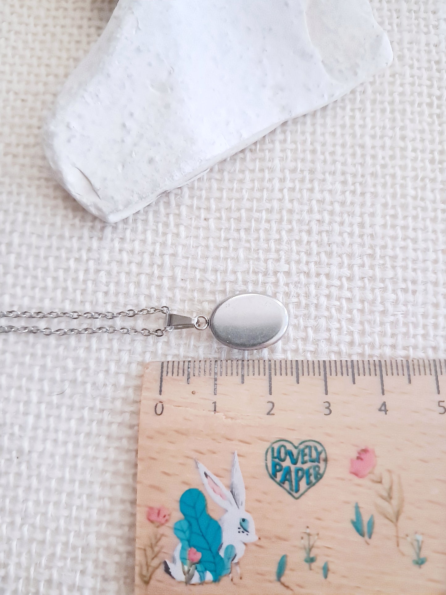 Collier en fluorite verte et acier inoxydable