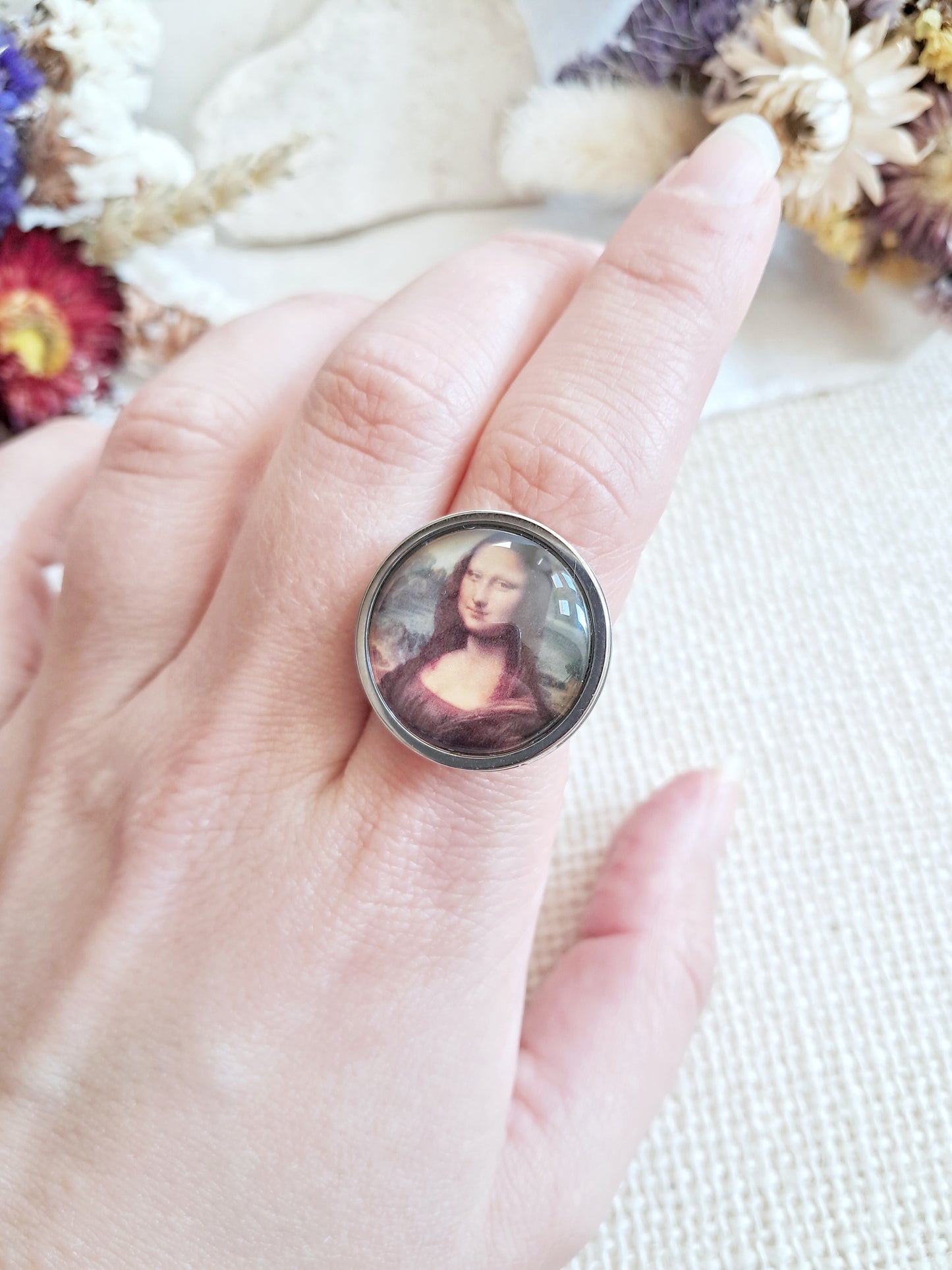 Bague La Joconde de Léonard de Vinci
