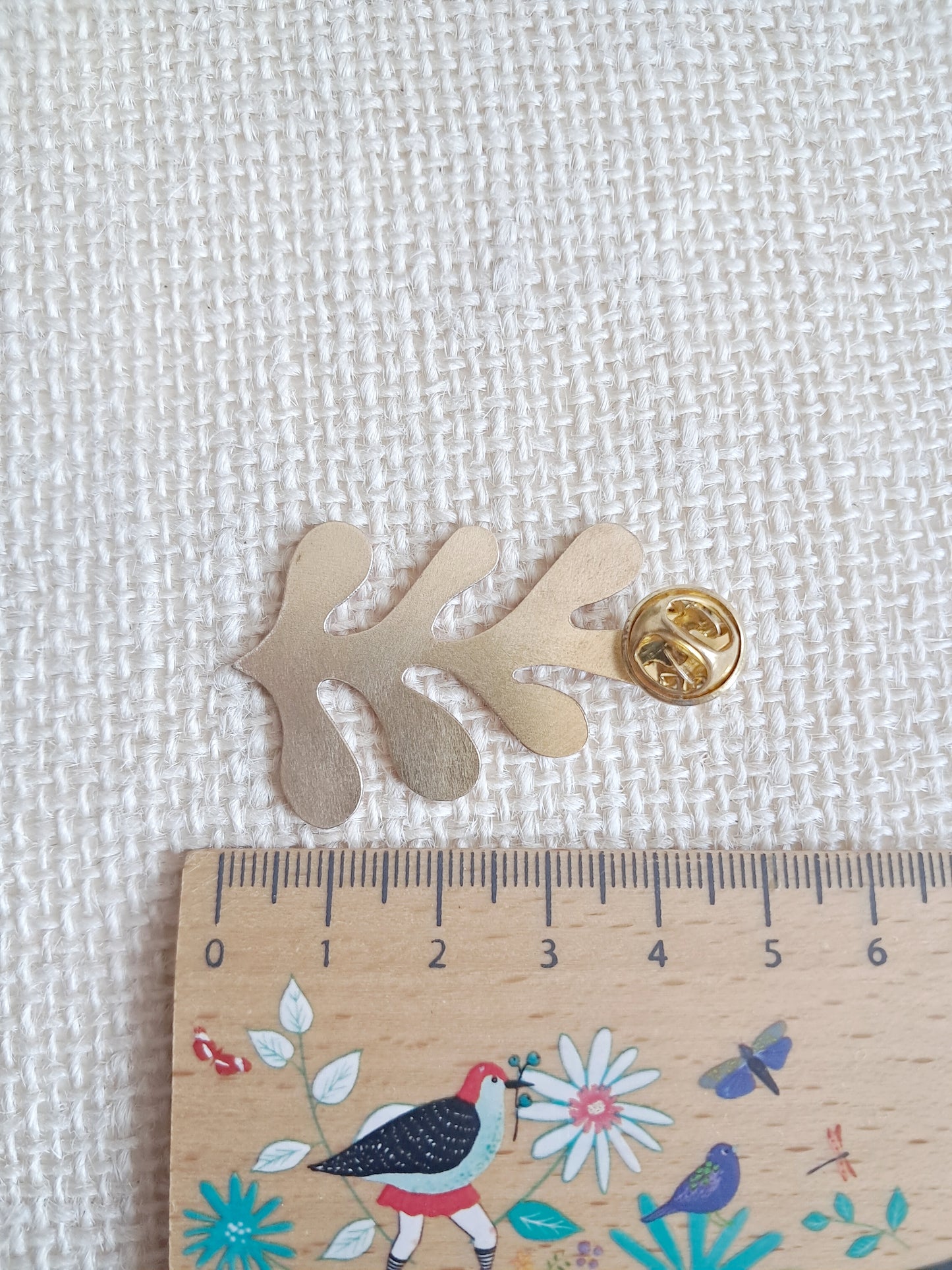 Pin's algue bleue inspiré de Matisse