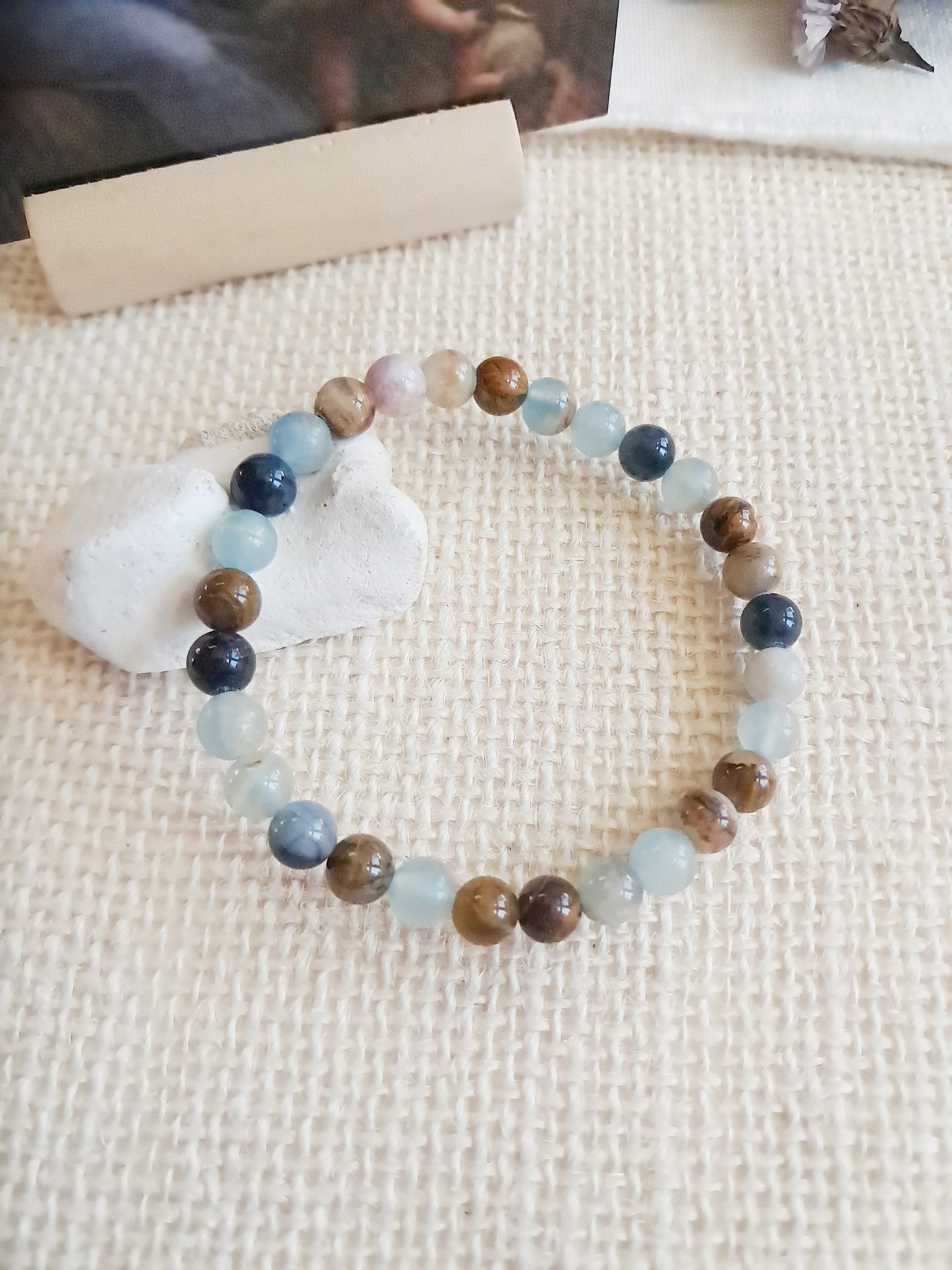 Bracelet inspiré de "La sainte Anne" de Léonard de Vinci