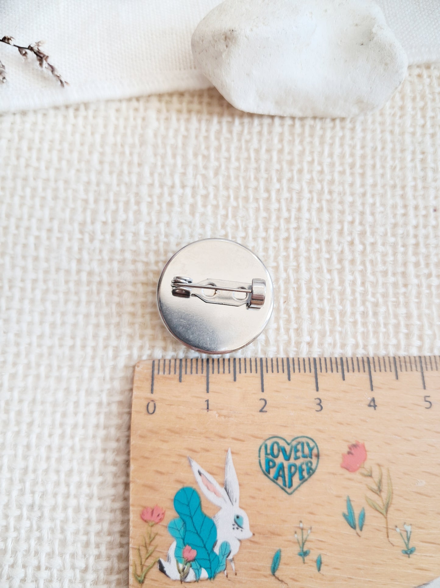 Broche cabochon Totoro