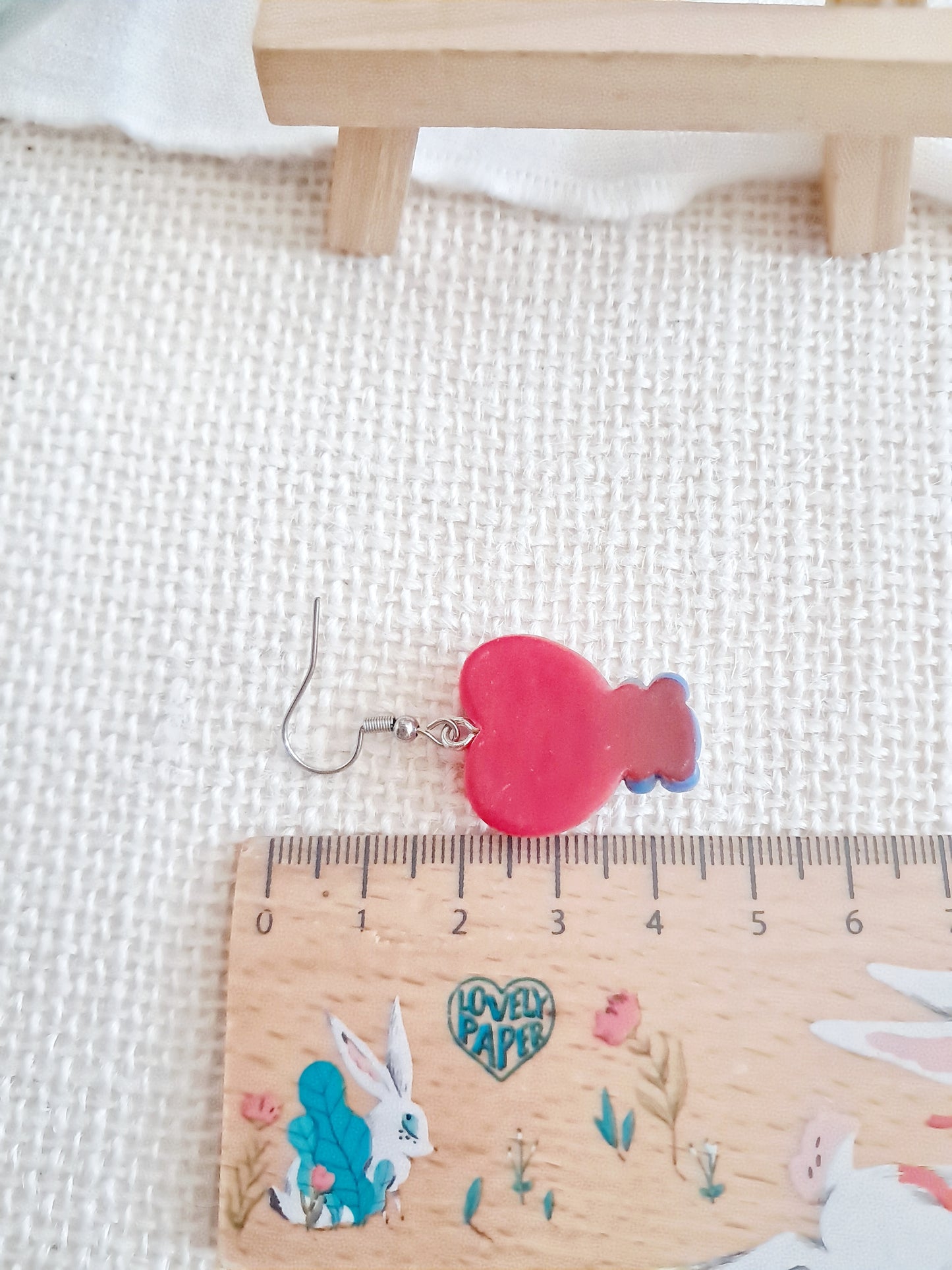 Boucles d'oreilles BTS BT21 Tata et RJ