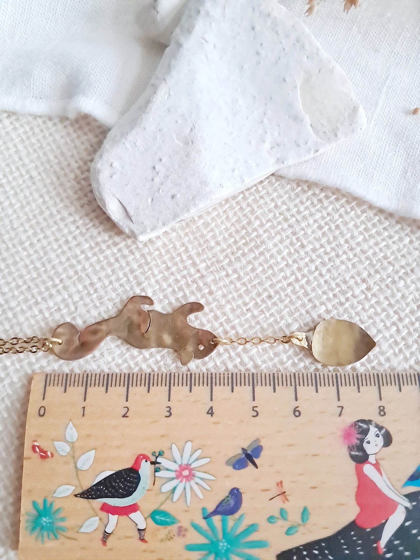 Collier écureuil et gland