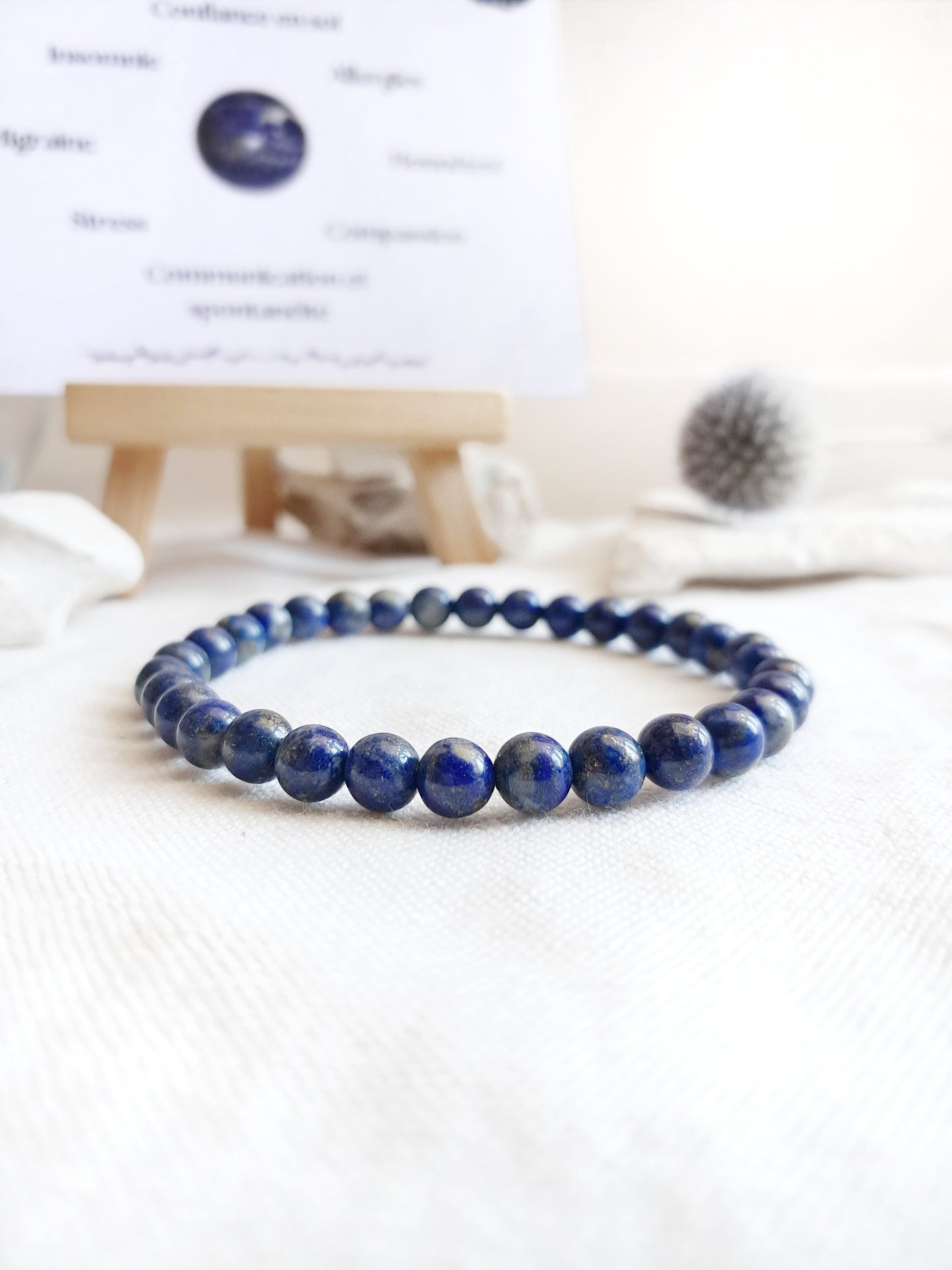 Bracelet lapis-lazuli