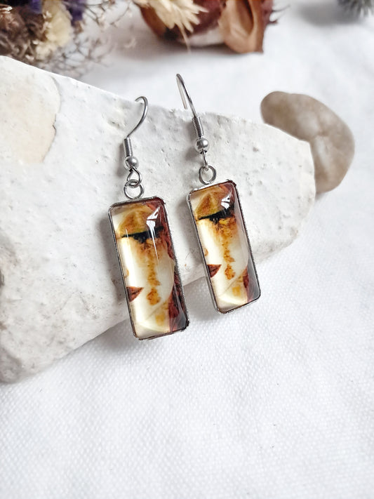 Boucles d'oreilles "Les larmes d'or de Freyja" de Anne-Marie Zilberman 