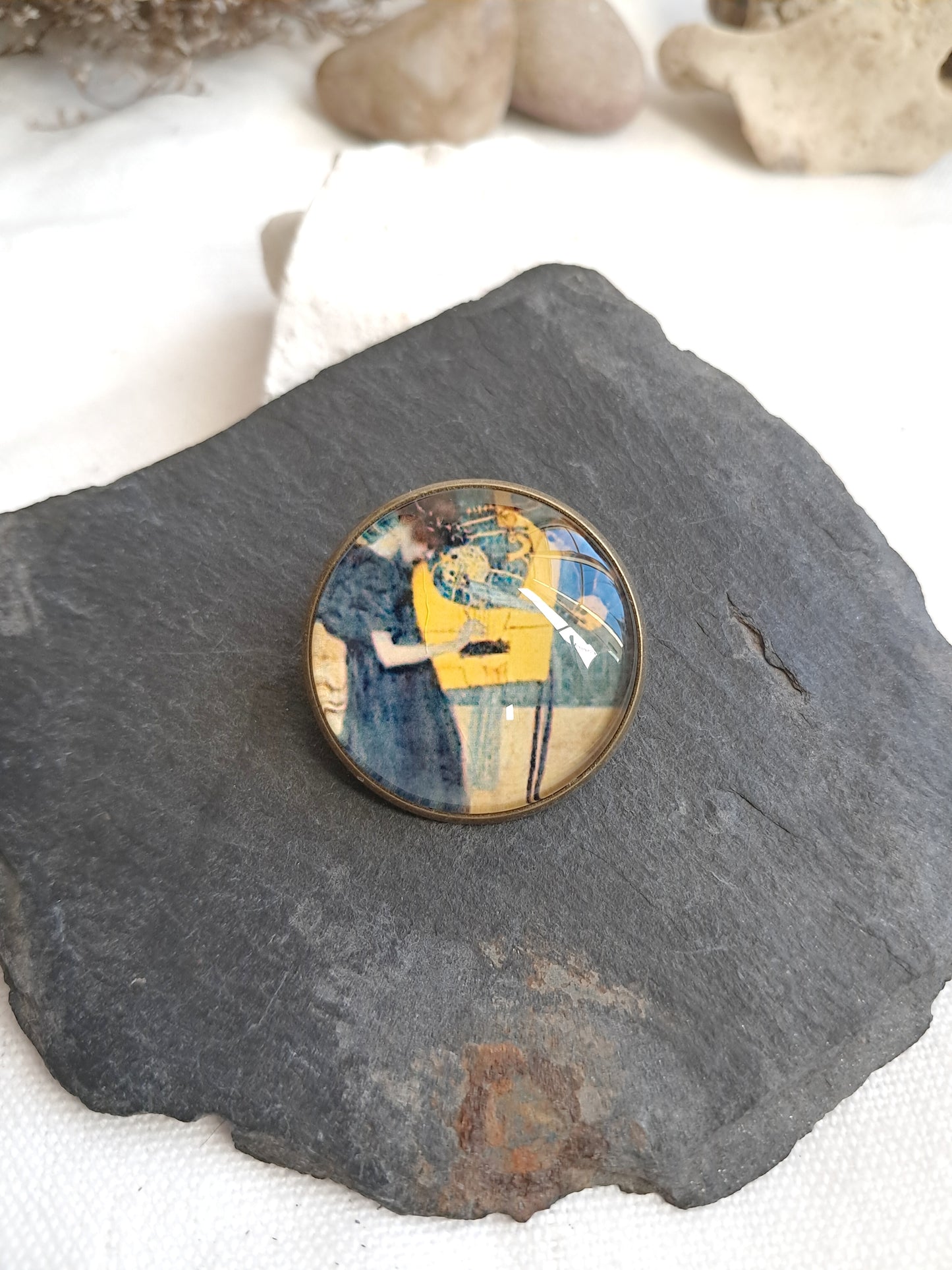 Broche musique de klimt 