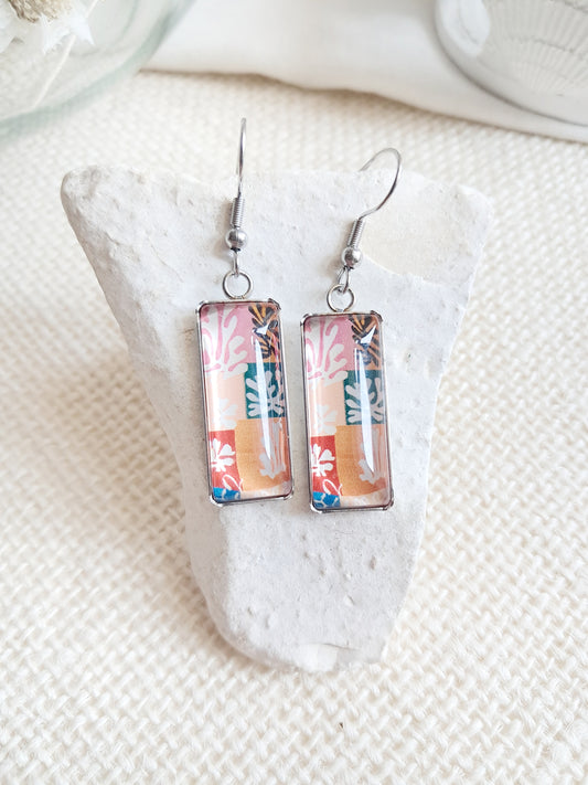 Boucles d'oreilles feuilles par Henri Matisse