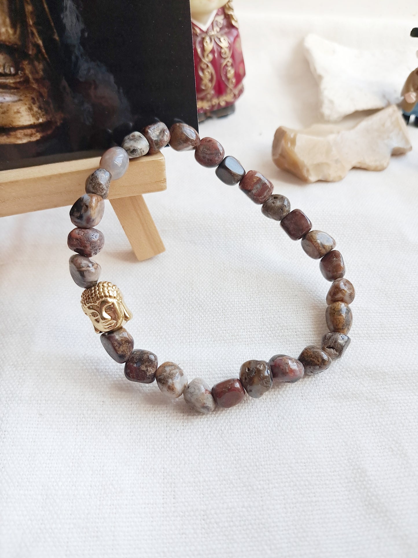 Bracelet Bodhisattva méditant