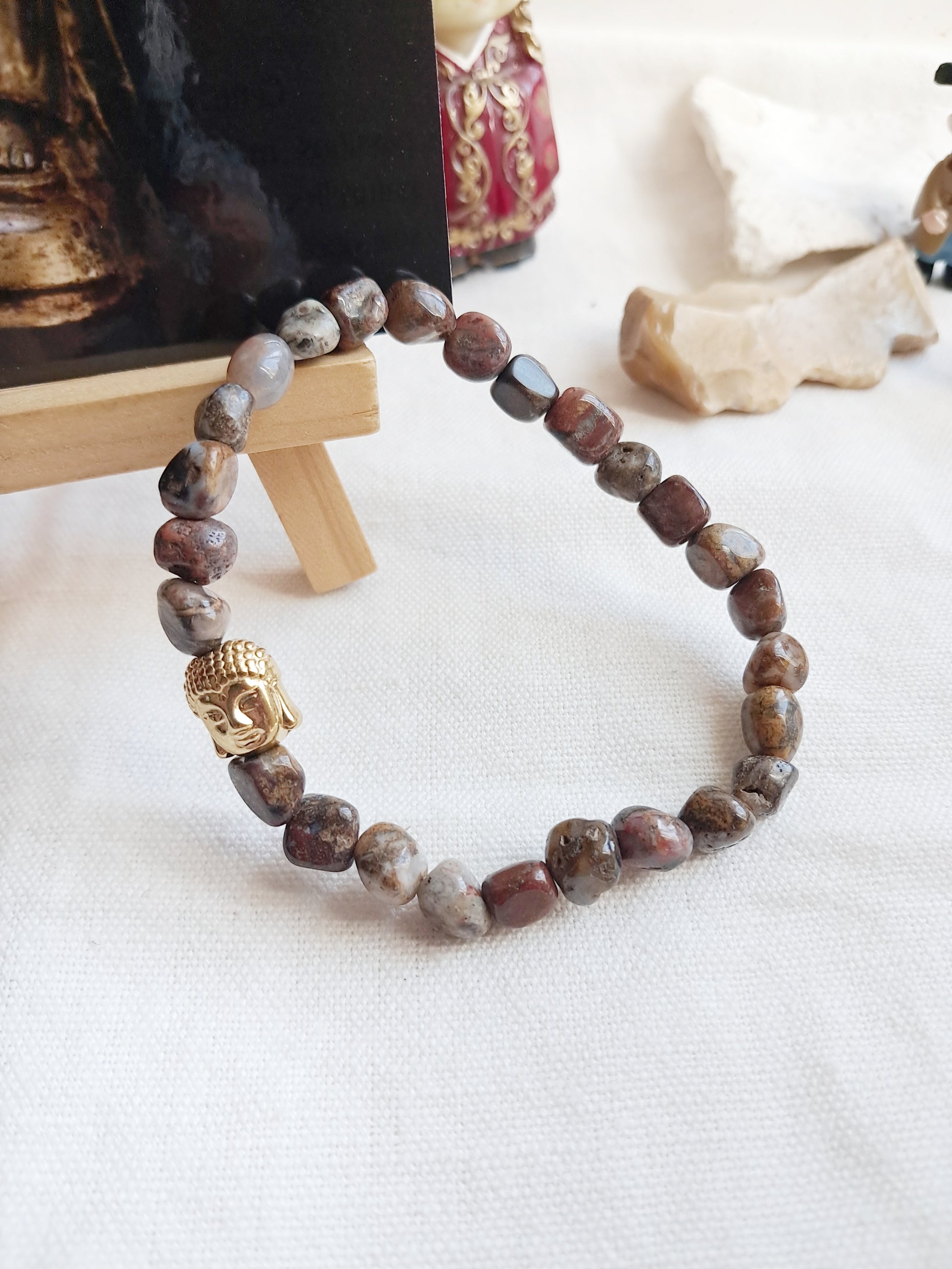 Bracelet Bodhisattva méditant