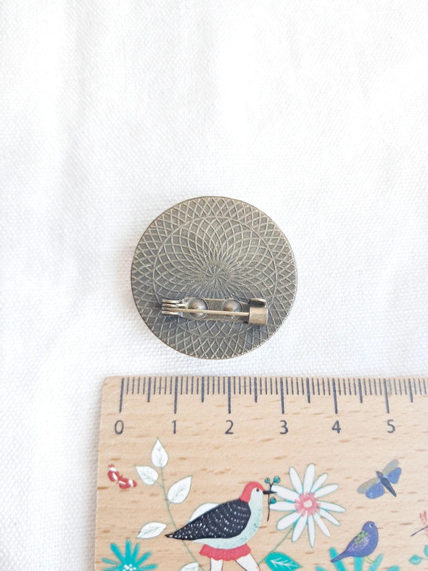 Broche "Terrasse du café le soir" de Van Gogh