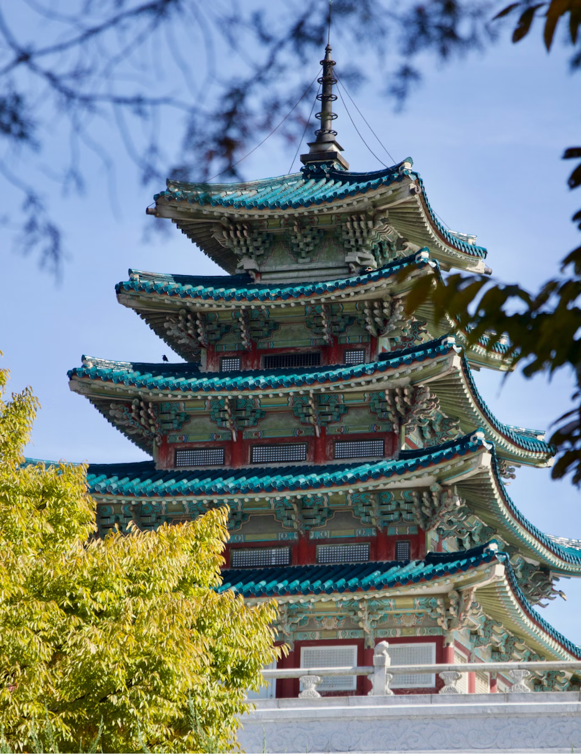 Bracelet pagode (musée folklorique national de Corée) avec sa breloque en argent 925