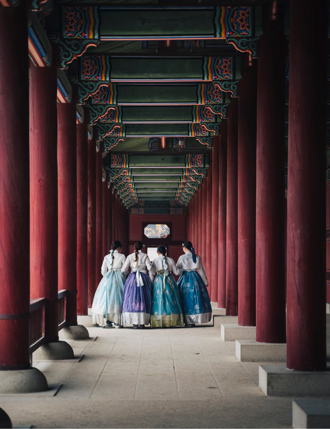 Bracelet Hanbok (한복) avec sa breloque en argent 925