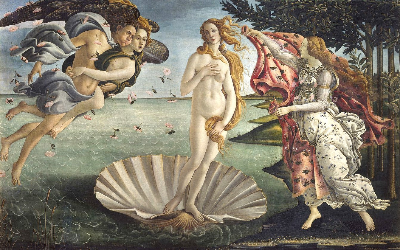 La naissance de Vénus de Sandro Botticelli