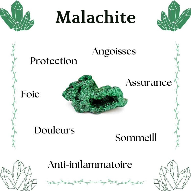 lithothérapie malachite