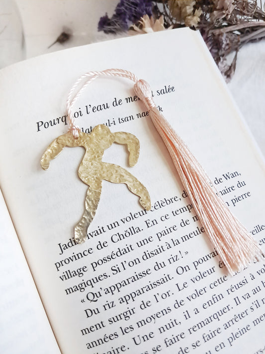 Marque-pages danseur inspiré de Matisse en laiton