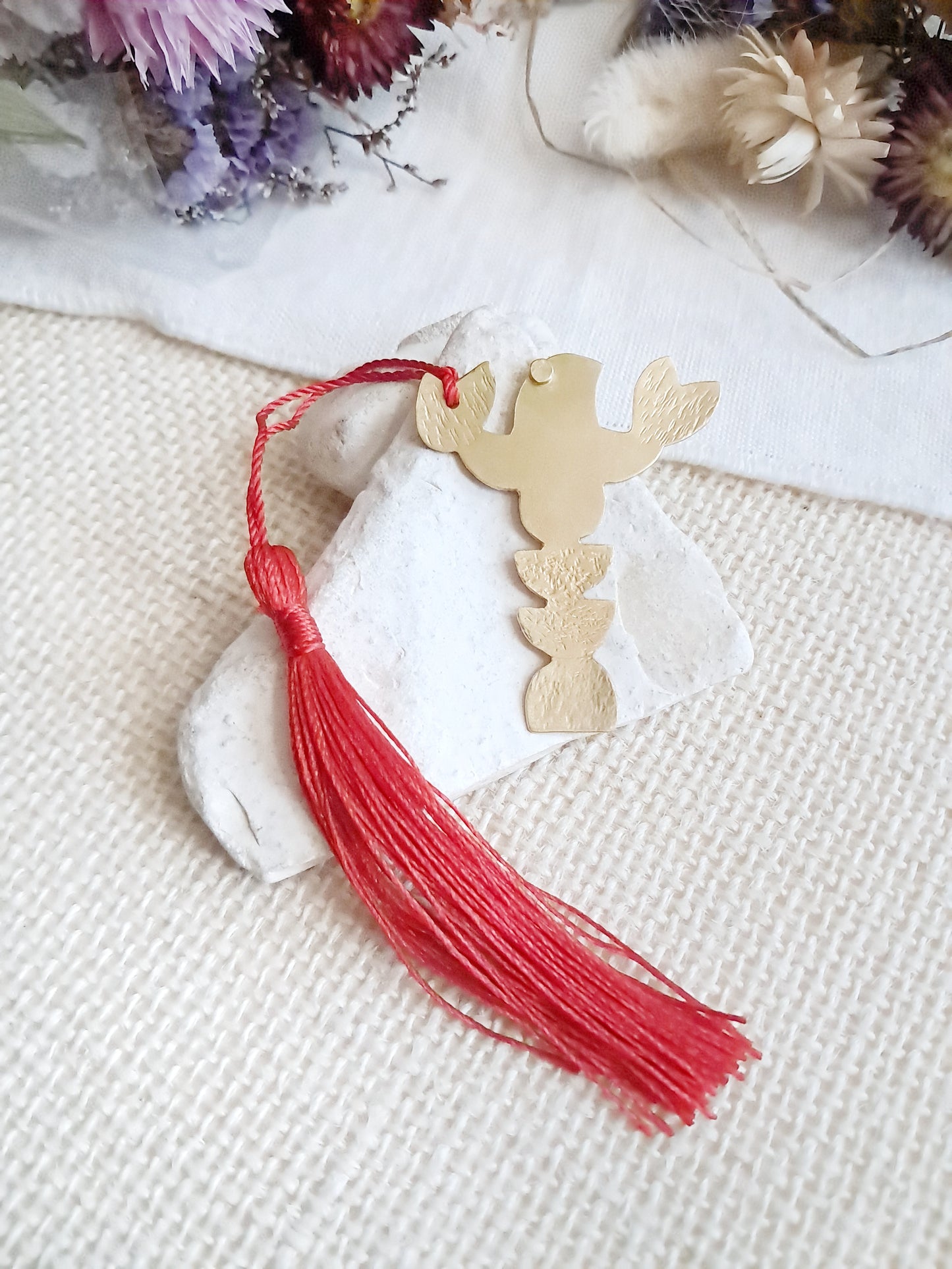 Marque-pages homard en laiton