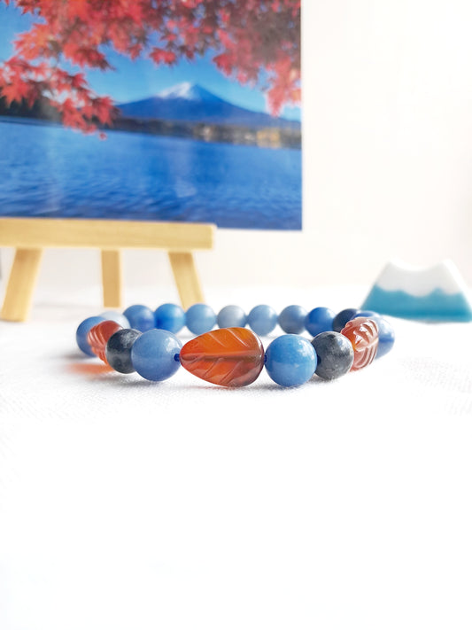 Bracelet mont Fuji en automne