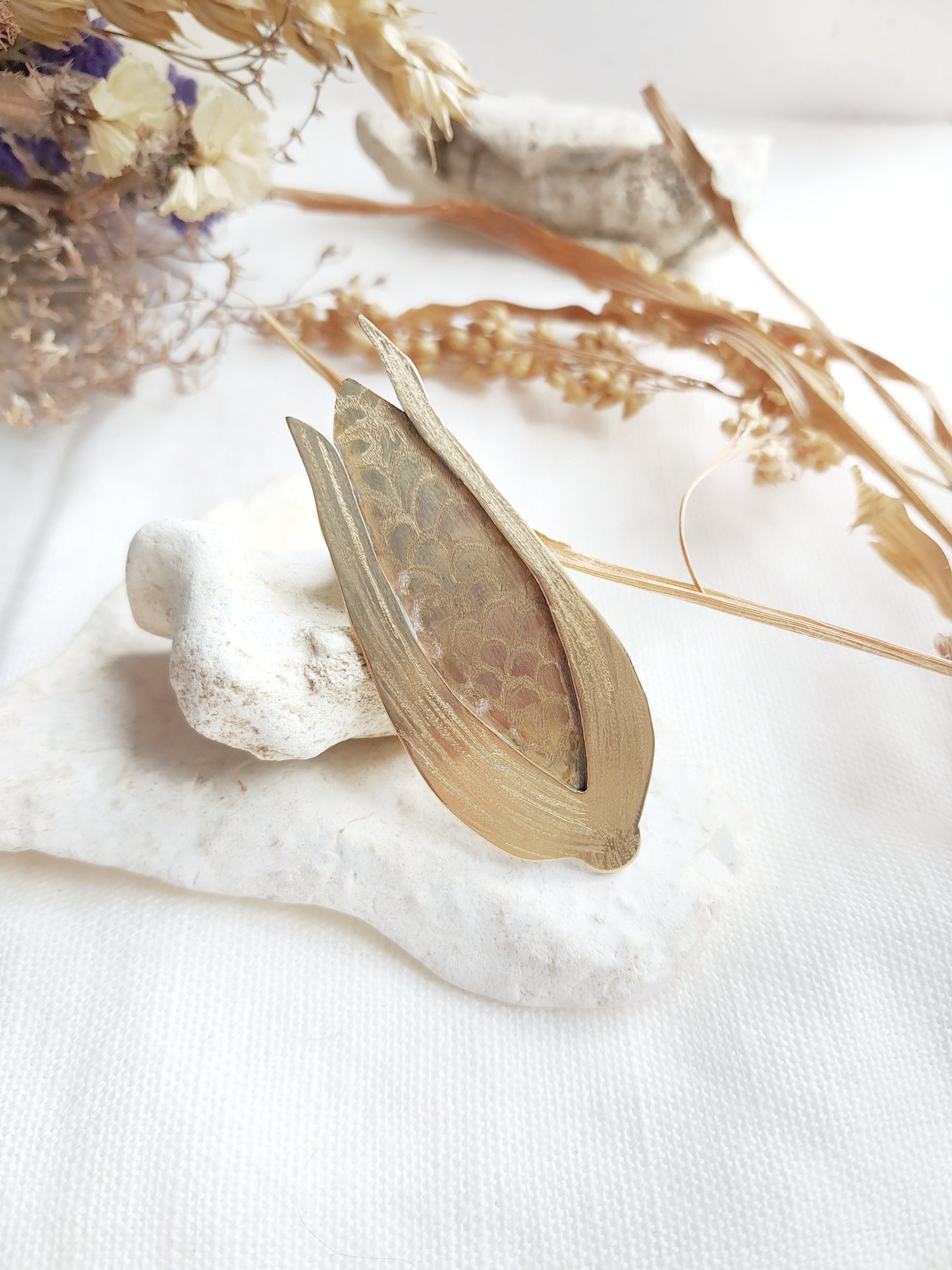 Pin's épis de maïs en laiton 