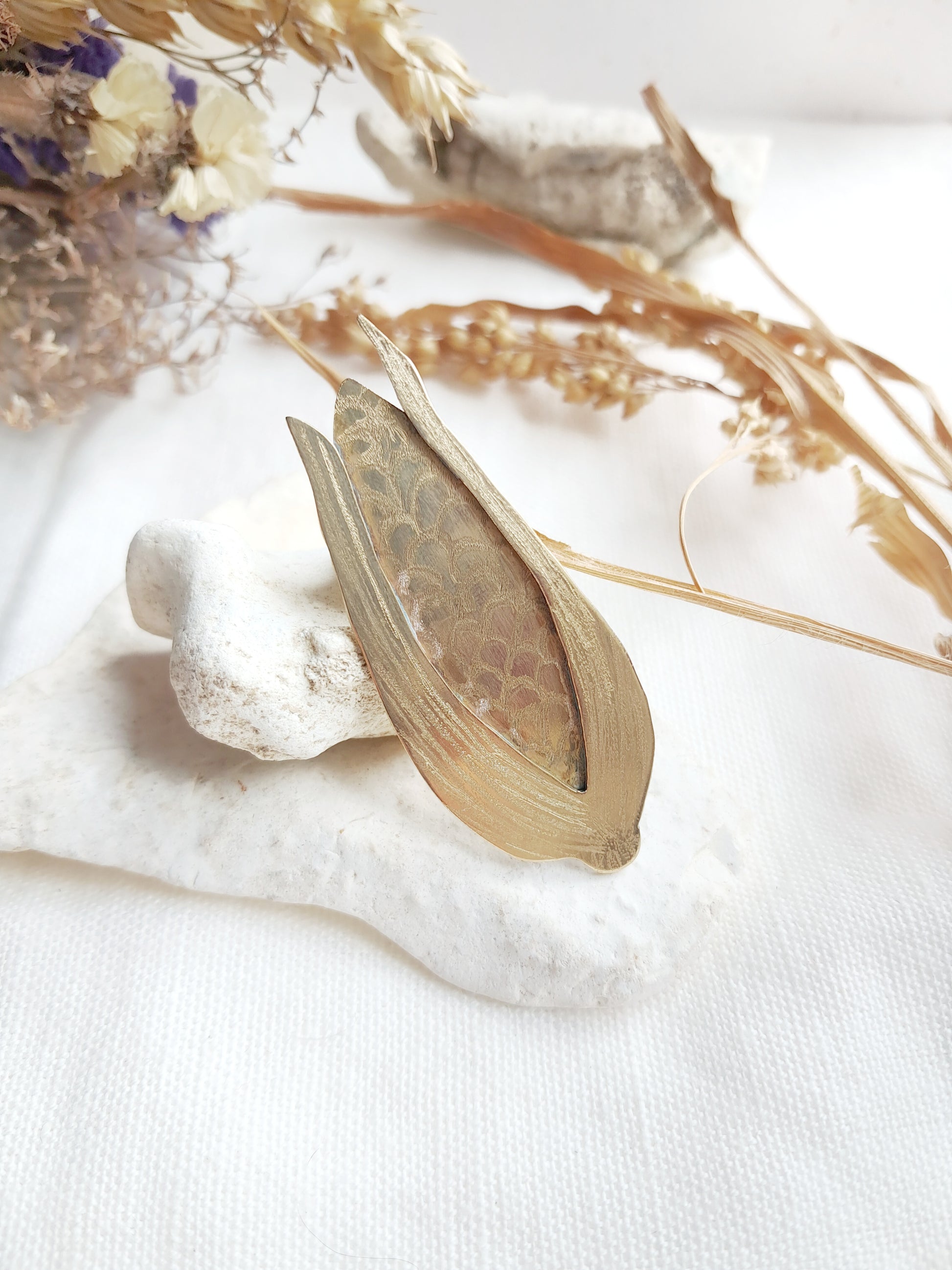 Pin's épis de maïs en laiton 