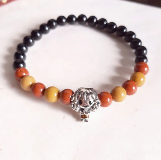 Bracelet Hermione Granger avec sa breloque