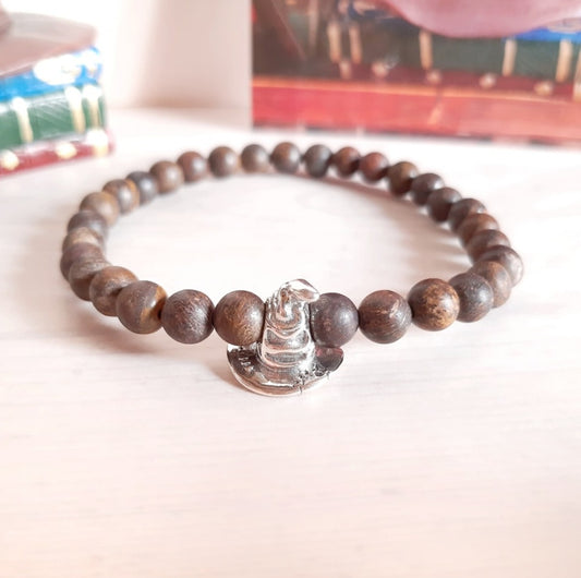 Bracelet le Choixpeau avec sa breloque