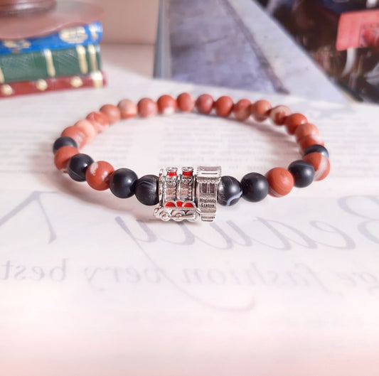 Hogwarts Express bracelet with its charm