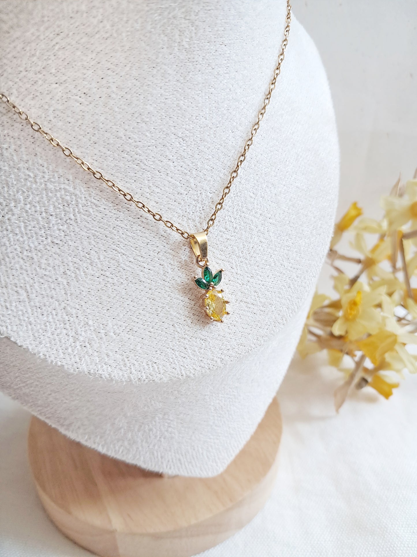 Collier ananas