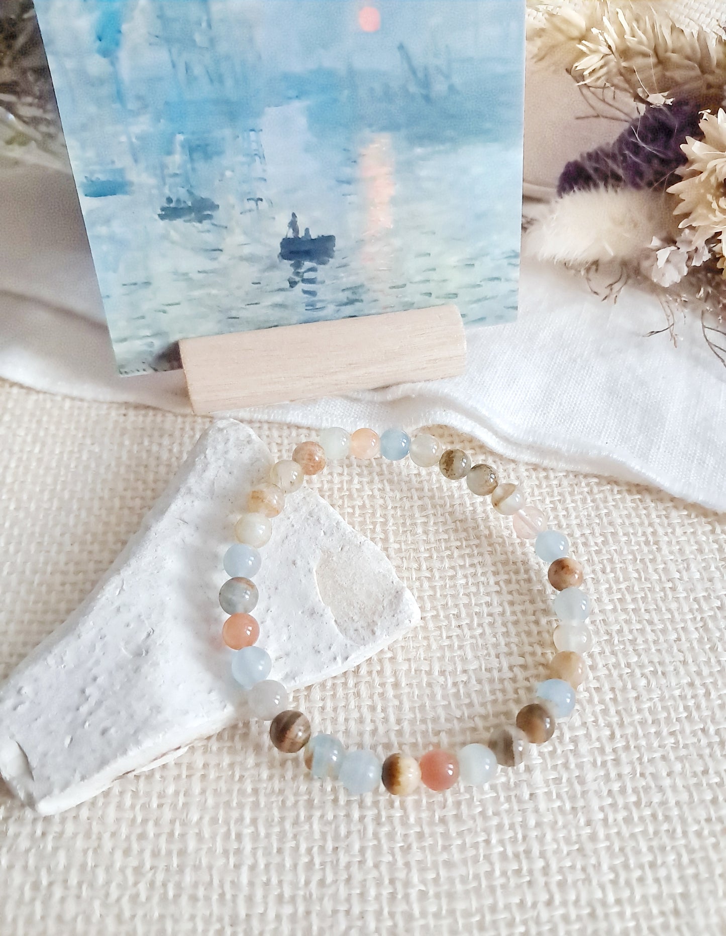 Bracelet "Impression soleil levant" de Claude Monet