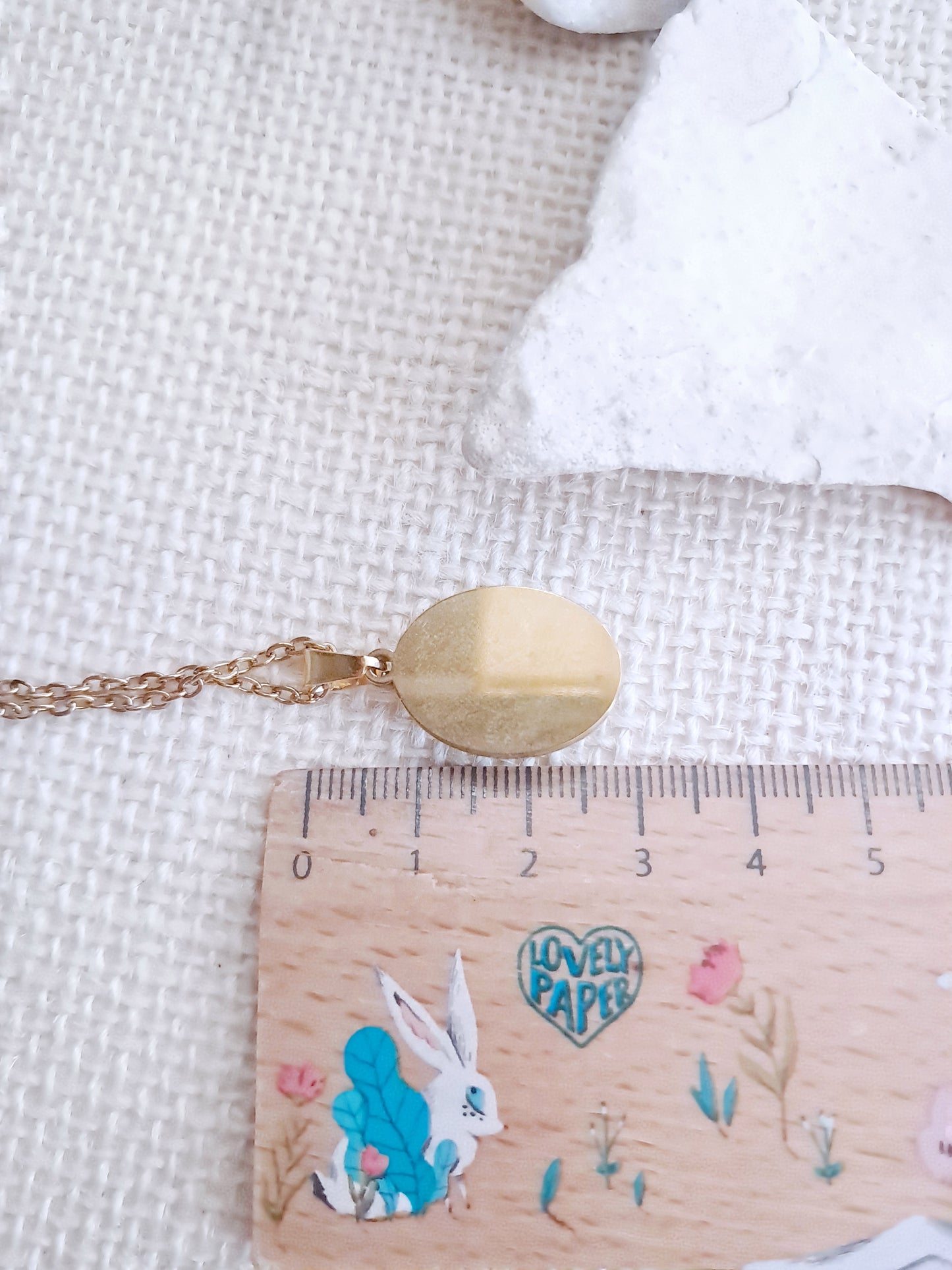 Collier en amazonite et acier inoxydable