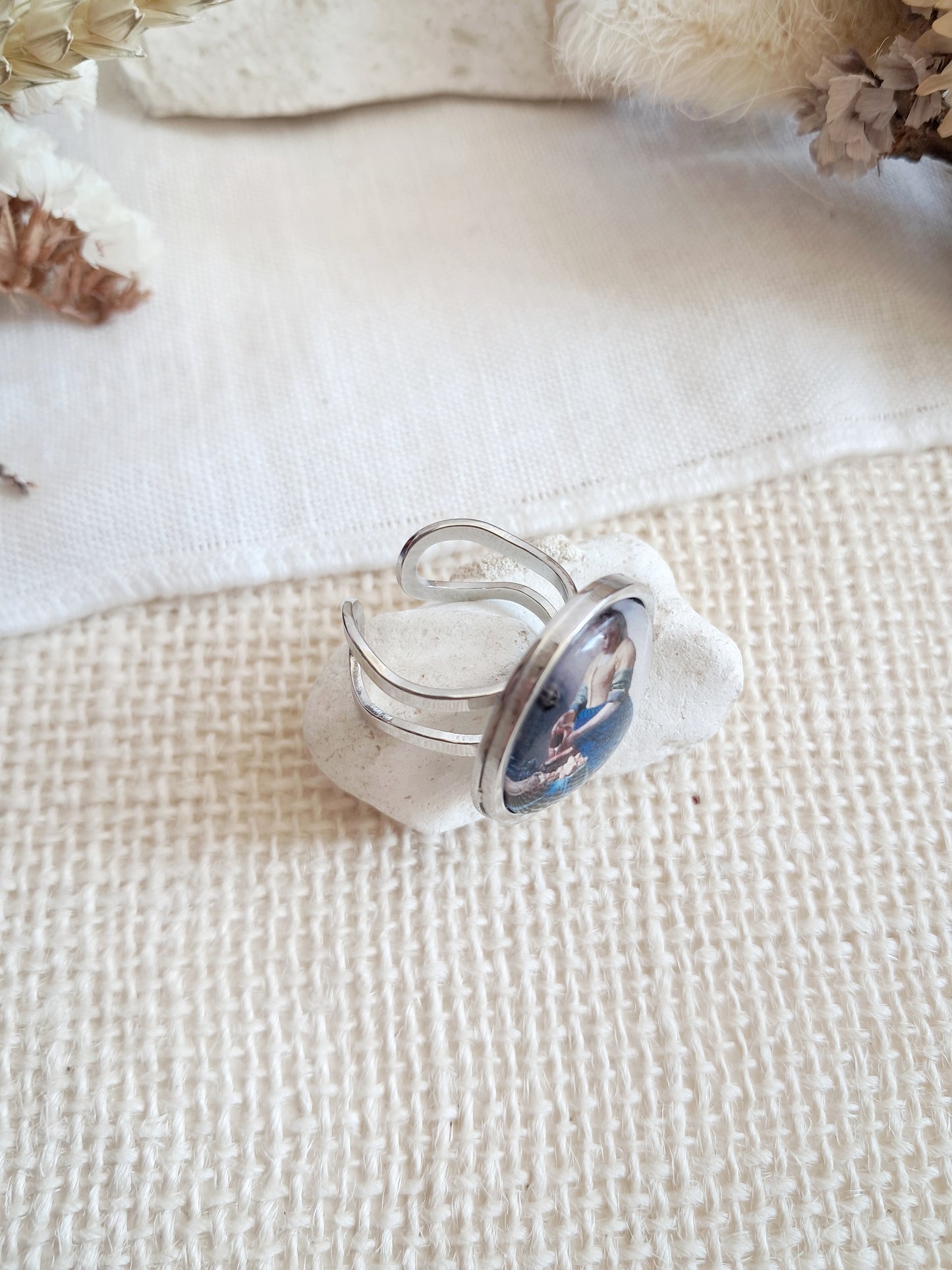 Bague La Laitière de Vermeer
