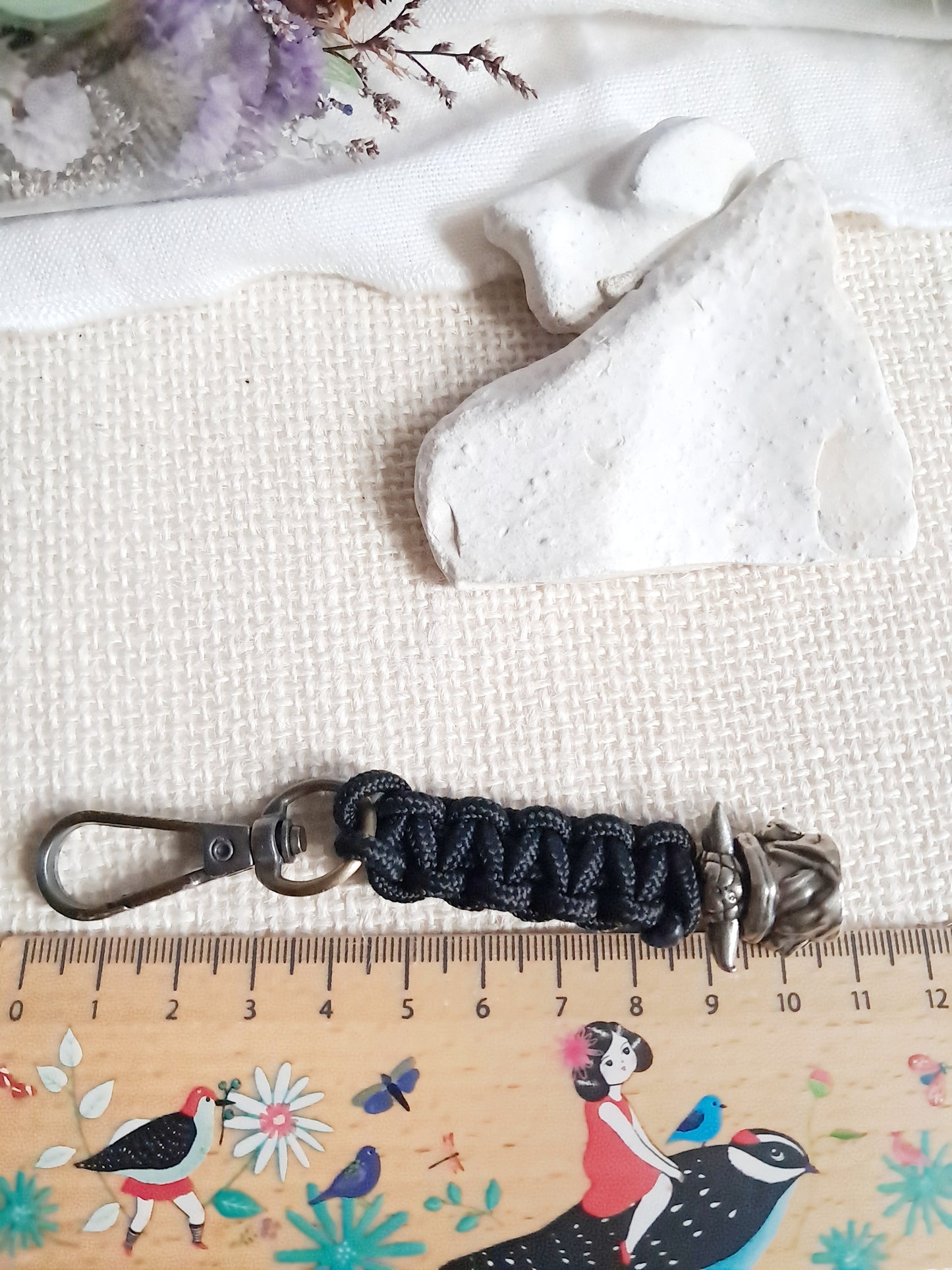 Porte-clés Grogu bébé Yoda argenté, Star Wars, Mandalorian