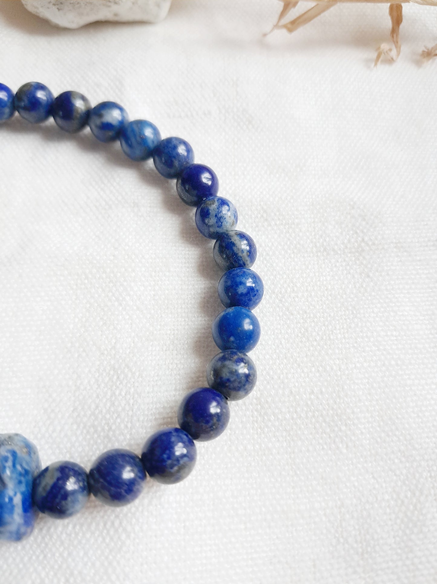 Bracelet renard à neuf queues en lapis-lazuli