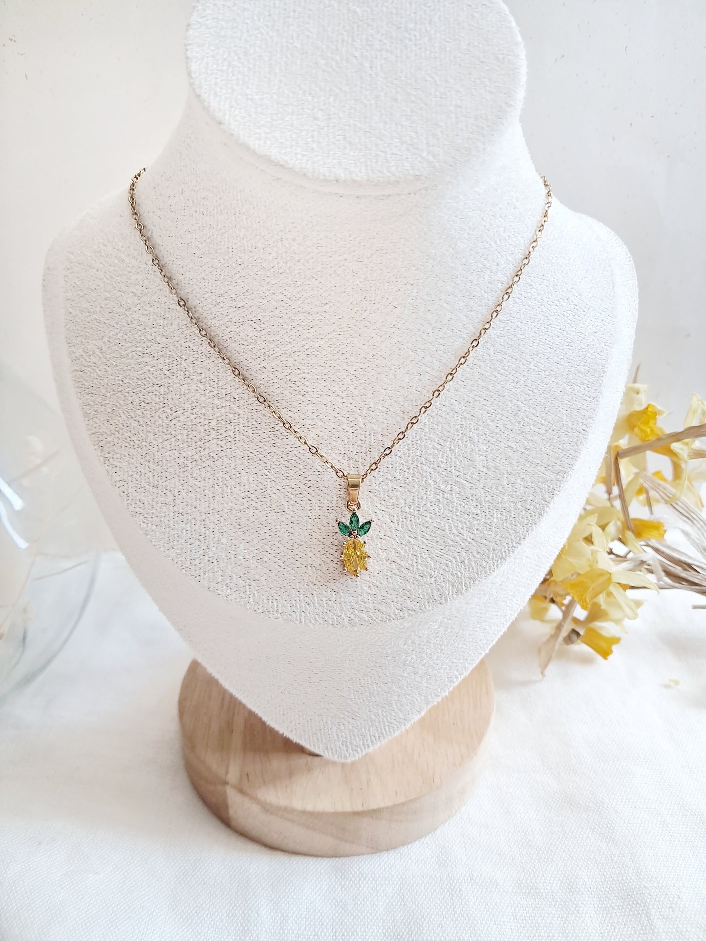 Collier ananas