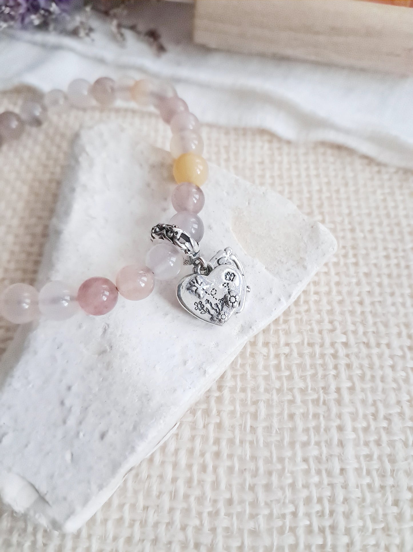 Bracelet Winnie l'ourson avec sa breloque en argent 925