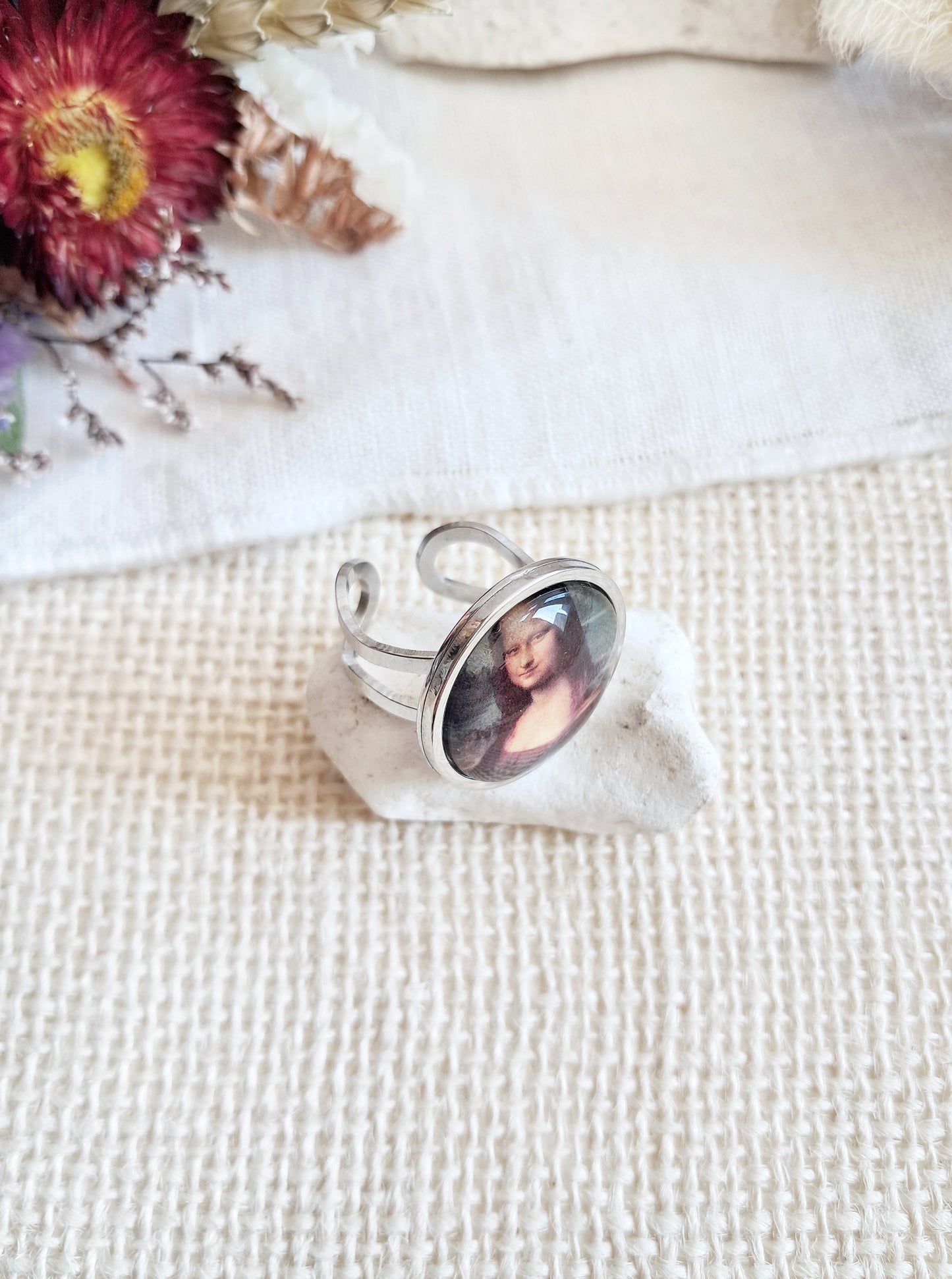 Bague La Joconde de Léonard de Vinci
