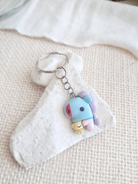 Porte-clés BTS BT21 Mang et Chimmy
