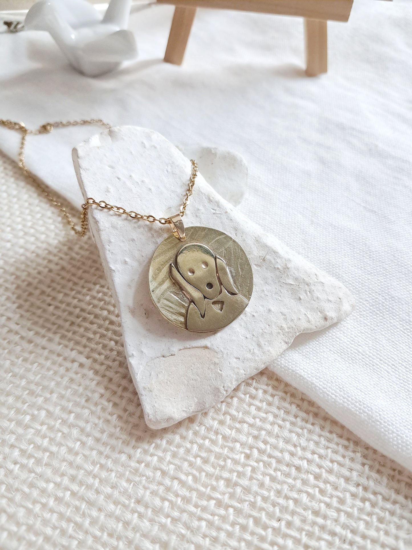 Collier Le cri par Munch