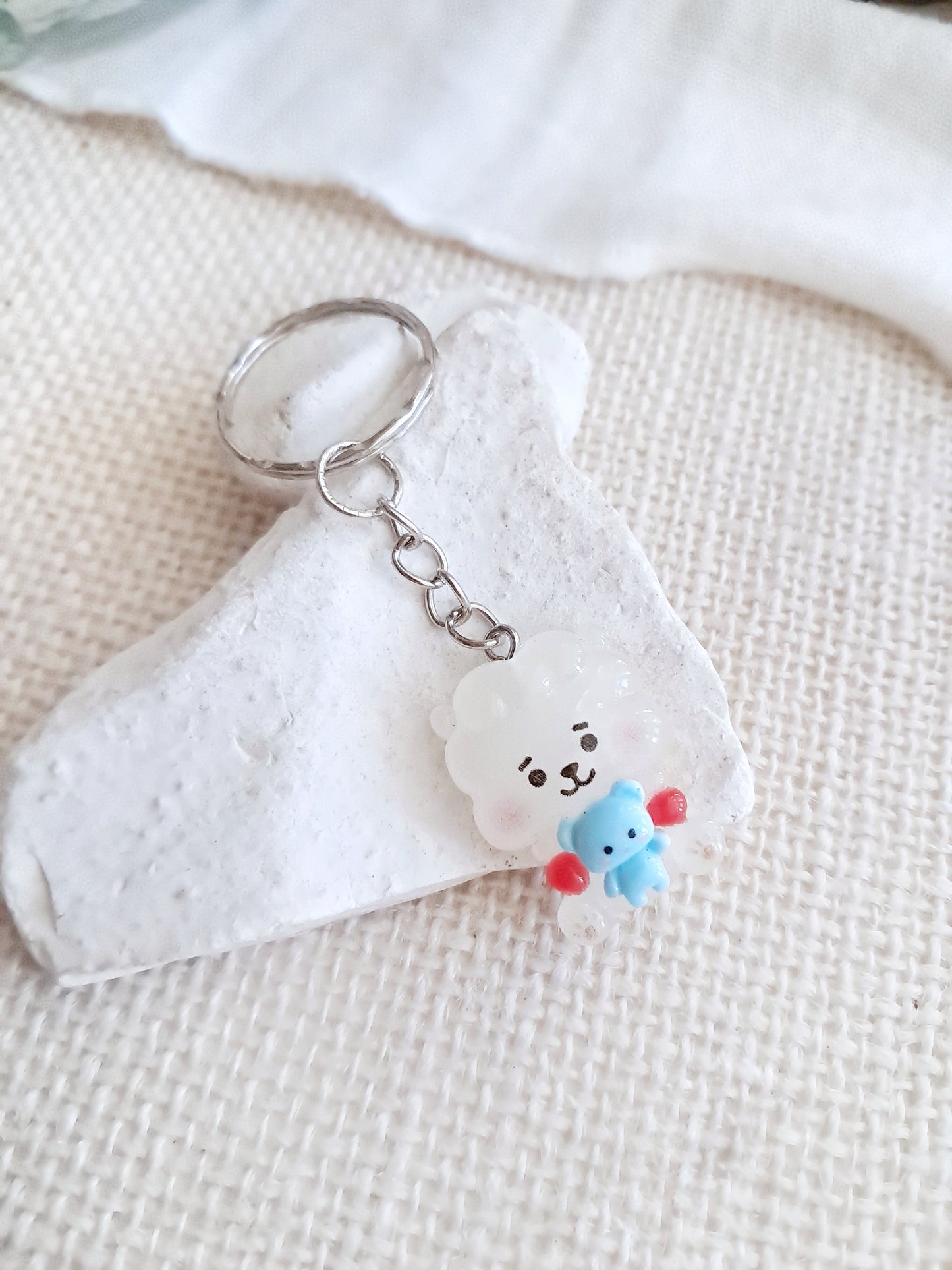 Porte-clés BT21 BTS RJ et Koya