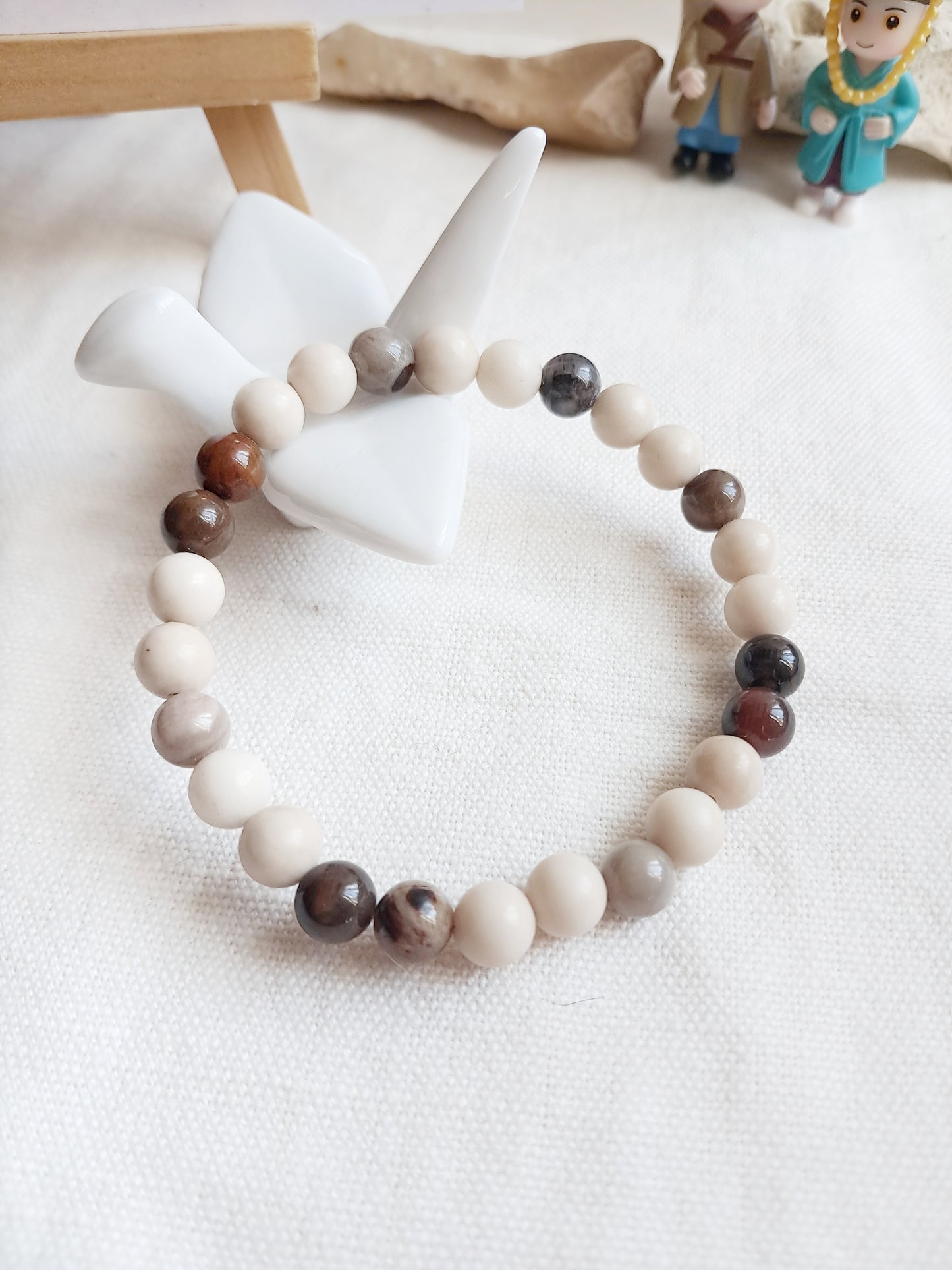 Bracelet inspiré du " jardin de Séoul"