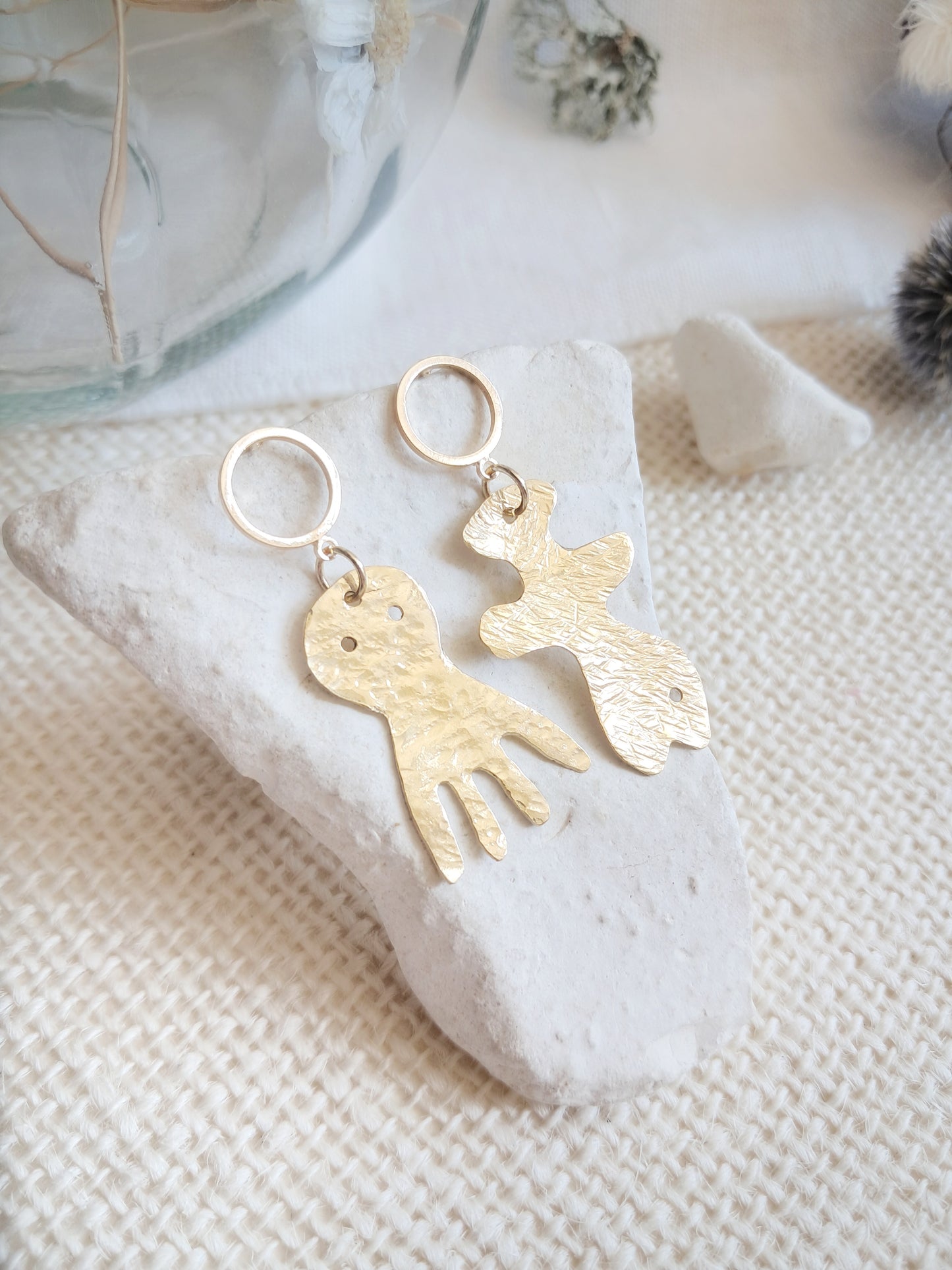 Boucles d'oreilles animaux marins