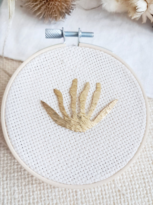 Pin's algue inspirée de Matisse