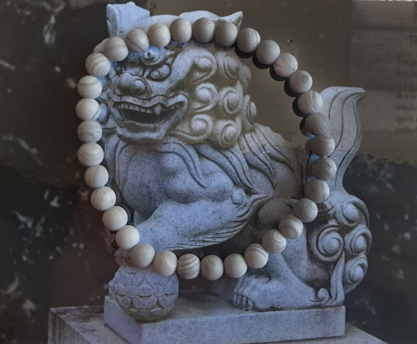 Bracelet inspiré des Komainu