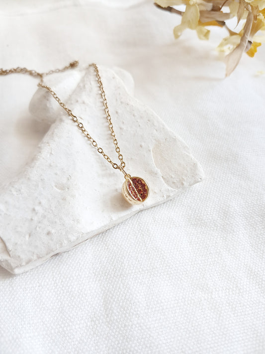 Collier fruit pastèque